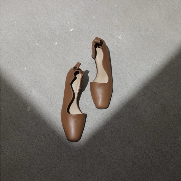 Gray Matters Shoes - Gray Matters x Yuneho Khaki Women's Leather Shoes Size 37 1/2